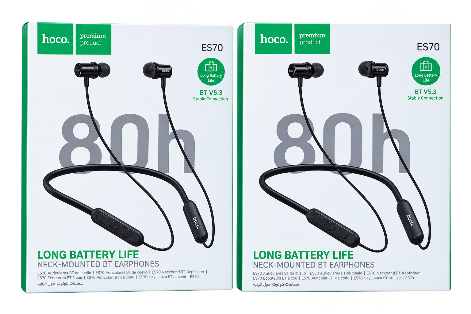 Hoco ES70 Neck-Mounted Wireless Earphone - Image 3