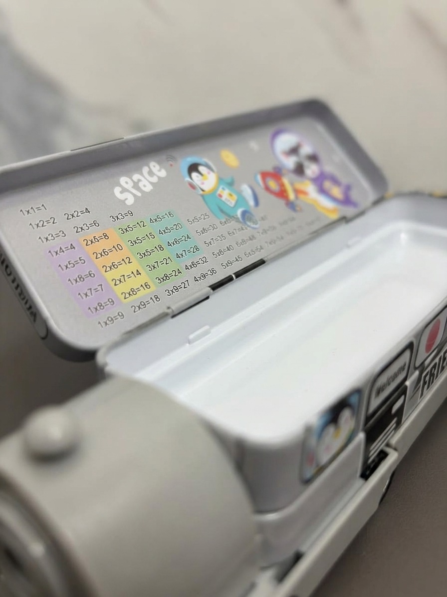 Custom Name Train Pencil Box Combo Set for Kids - Image 7