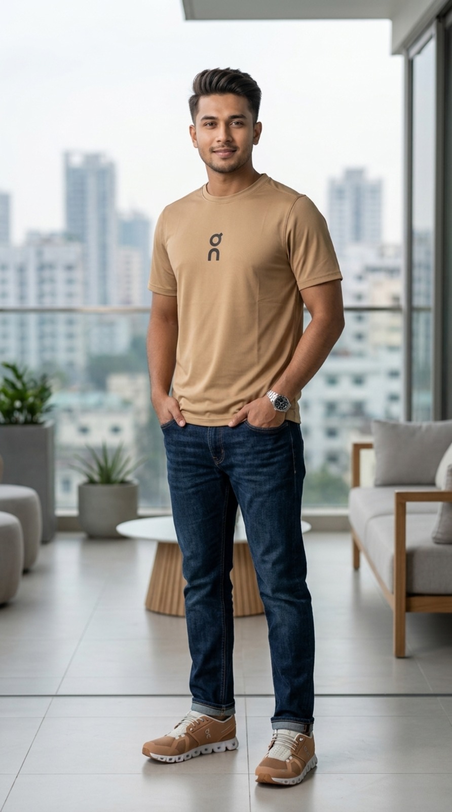 **Premium Men's Minimal Logo T-Shirt - Image 8