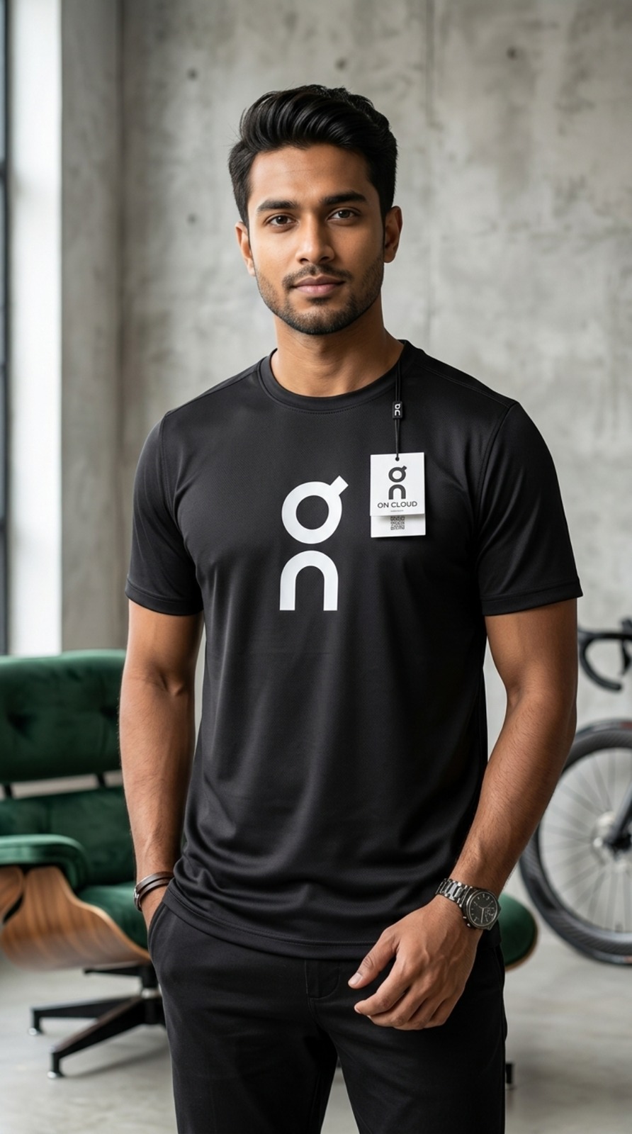 **Premium Men's Minimal Logo T-Shirt - Image 5