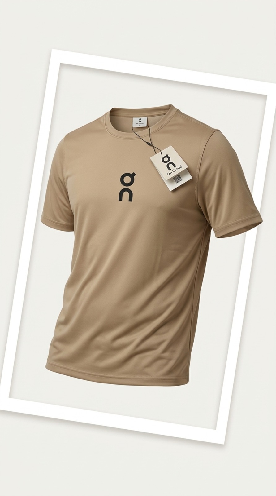 **Premium Men's Minimal Logo T-Shirt - Image 2