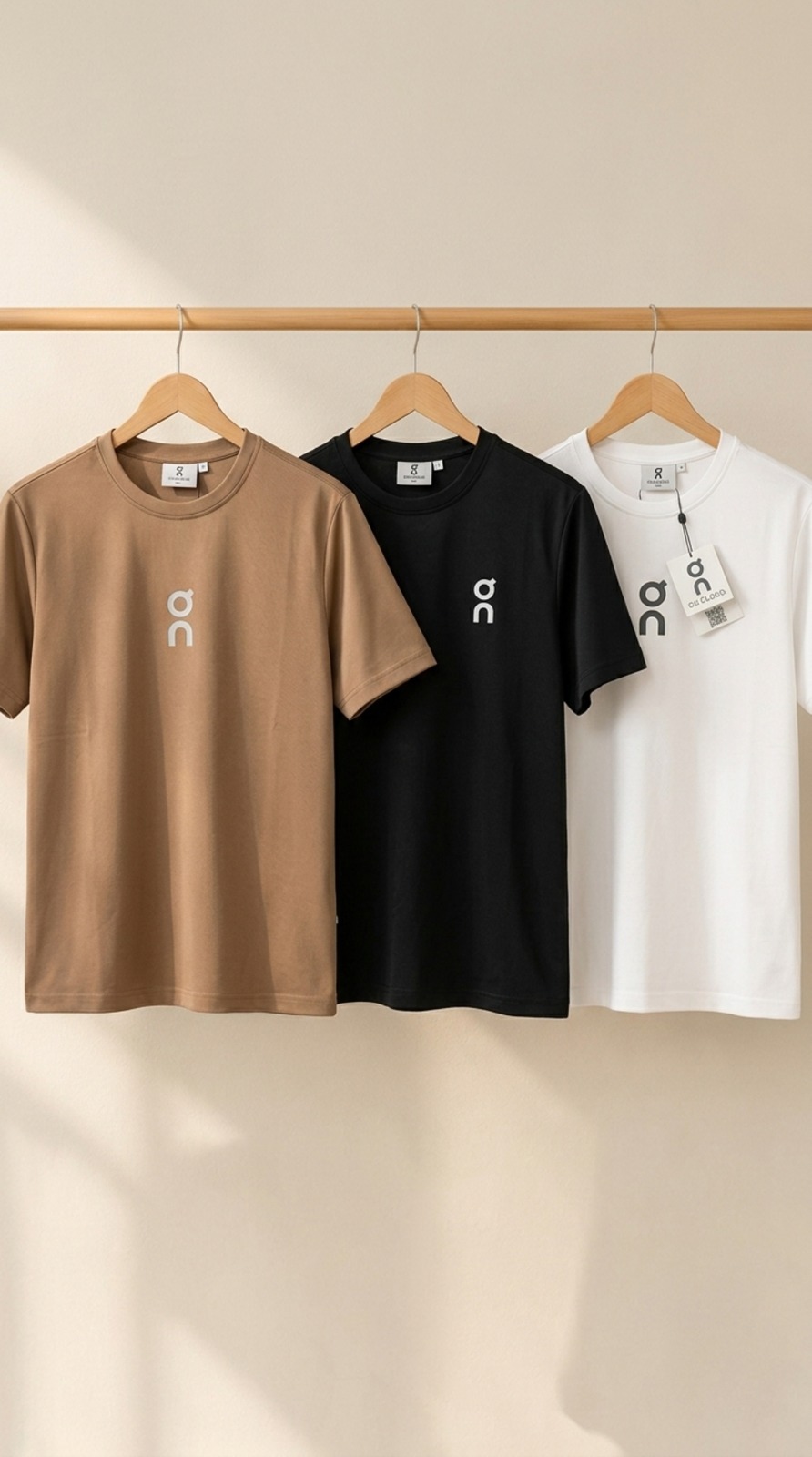 **Premium Men's Minimal Logo T-Shirt