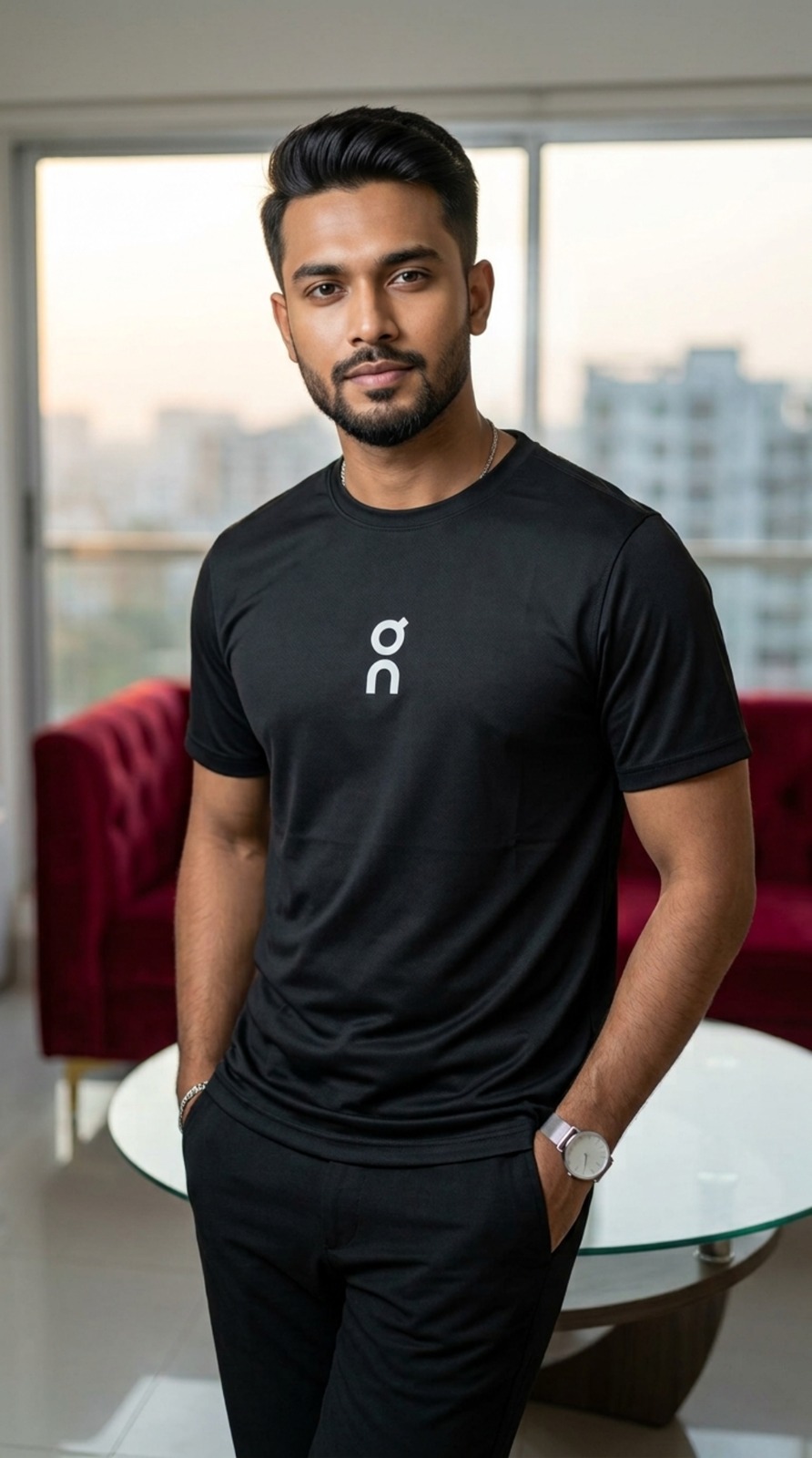 **Premium Men's Minimal Logo T-Shirt - Image 9
