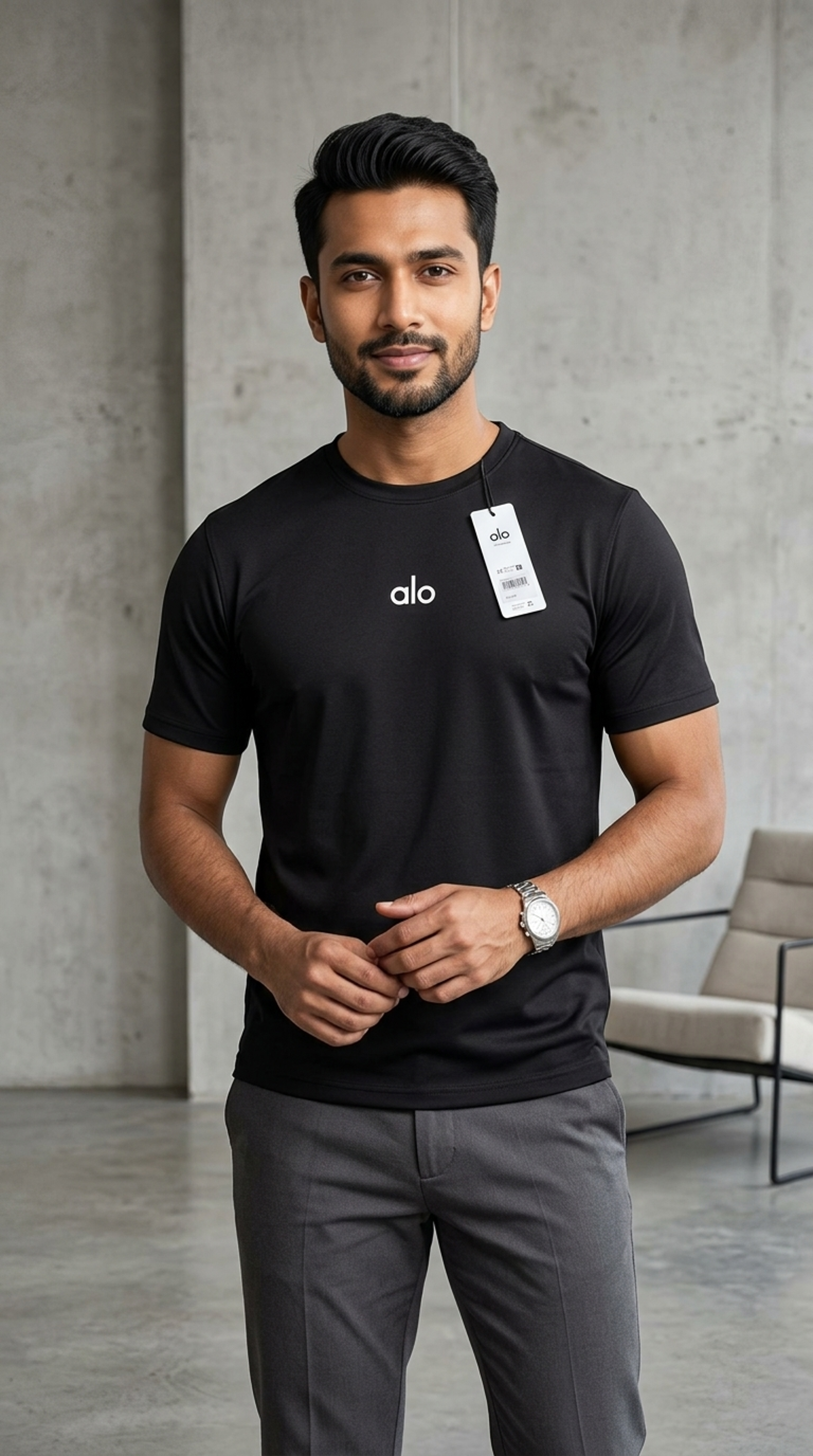 Alo Men’s Premium Logo T-Shirt - Image 6