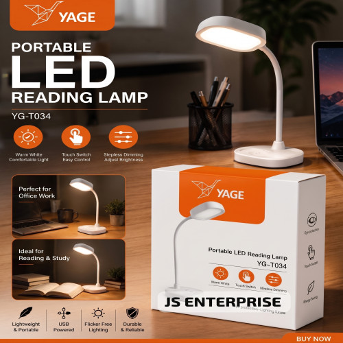 YAGE YG-T034 Rechargeable Desk Lamp - Image 6